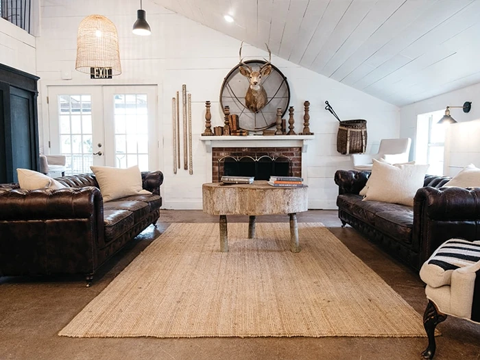 Living room at The Prairie Recovery Center.